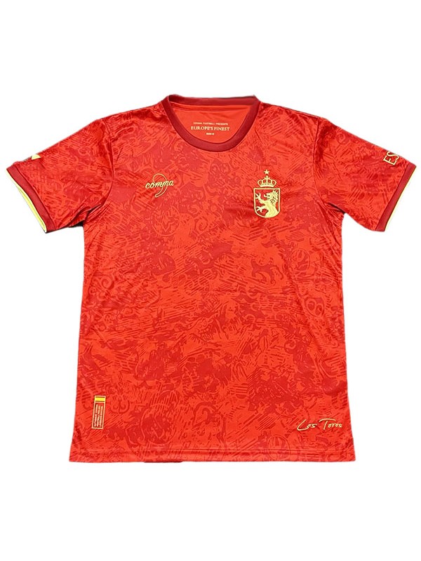 Spain maillot spécial uniforme de football vêtements de sport pour hommes kit de football rouge haut chemise 2025-2026